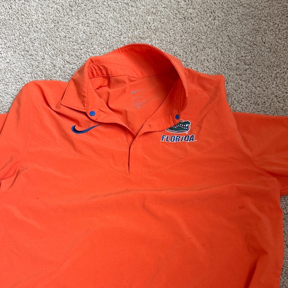 Nike Bright Orange Florida Gators Polo